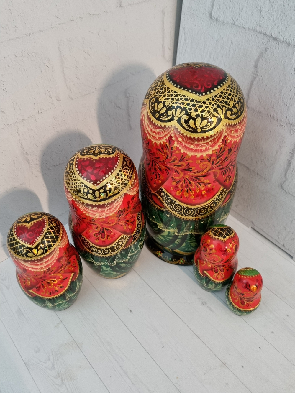 Матрешка 5 мест, "Жар-Птица"