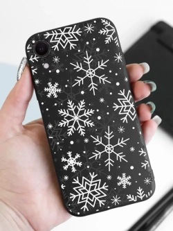 Чехол на iPhone Xr новогодний