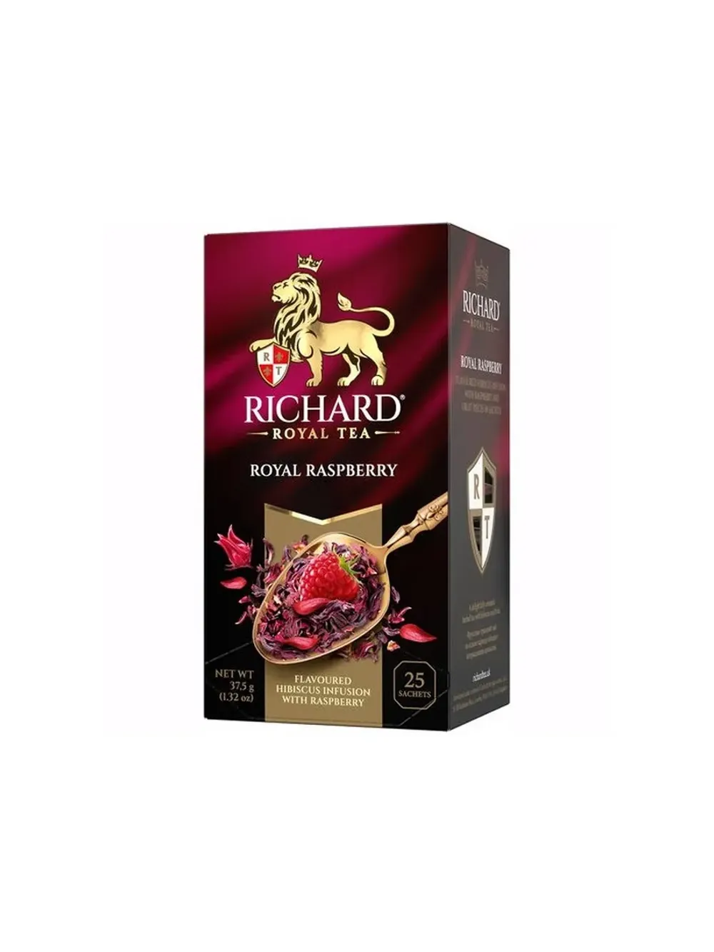 Чай Richard Royal Raspberry пакетированный 37,5 г
