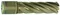 Корончатое сверло Karnasch 12х55 мм, GOLD-LINE, Weldon 19, арт. 20.1270u-012