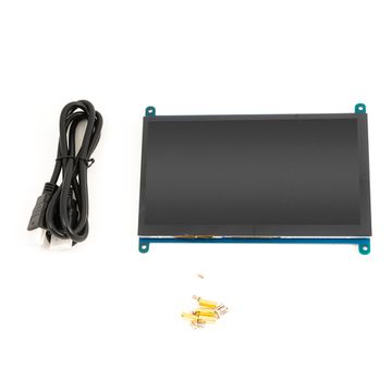 7inch HDMI LCD (C), HDMI дисплей 1024×600px с емкостной сенсорной панелью для Raspberry Pi