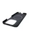 Карбоновый чехол для IQOO 15 с MagSafe черная сетка (Black)
