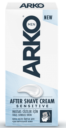 ARKO MEN Крем после бритья, Sensitive, 50мл., блок 24шт., АРКО