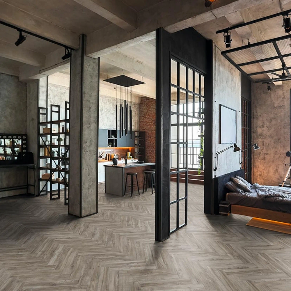 Ламинат My Floor Кастл Дуб Монтело серебристый