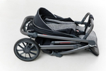 Прогулочная коляска Luxmom 790, с сумкой ,амортизаторами,yellow