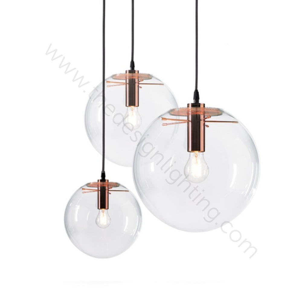 Pendant design lamp SELENE by ClassiCon D25 (Bronze)