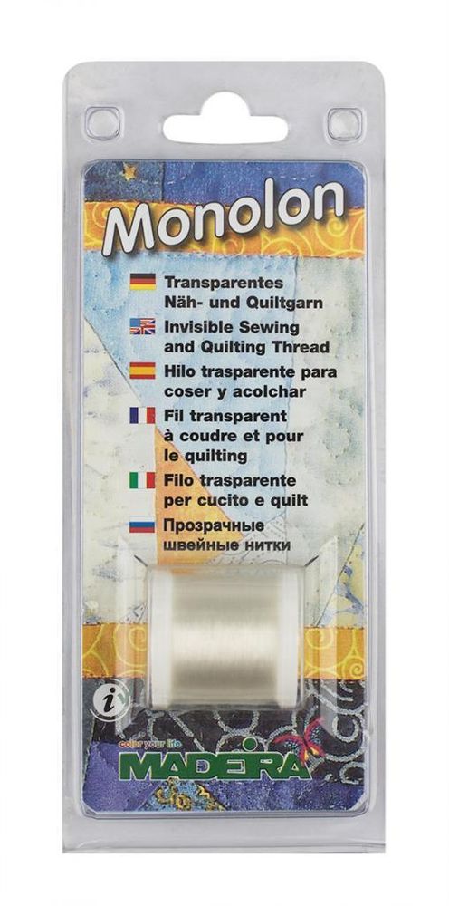 Нитки прозрачные Madeira Monolon 500м, 9663, 1 катушка