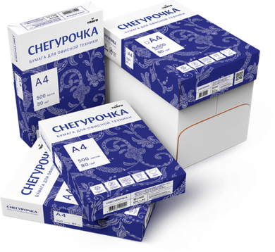 Бумага А4 Снегурочка 500 листов