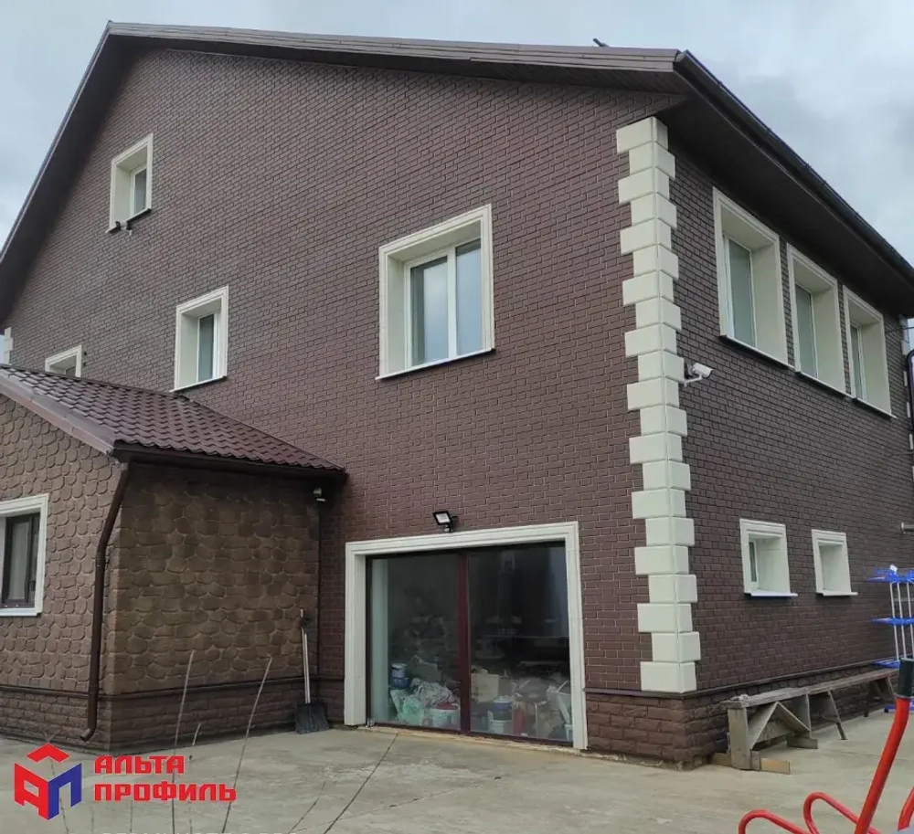 Фасадная панель Альта Профиль Клинкерный кирпич Жженый 1130*420мм 0,48м2