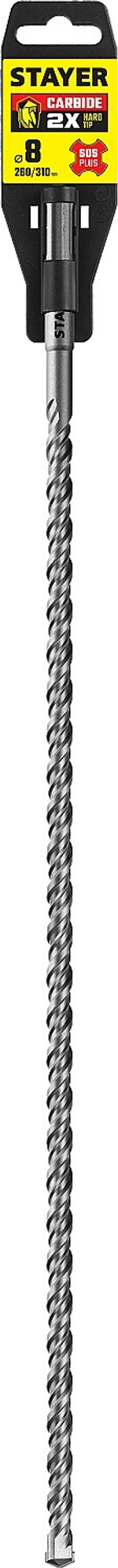 STAYER 8 x 310 мм, SDS-plus бур, Professional (2930-310-08)