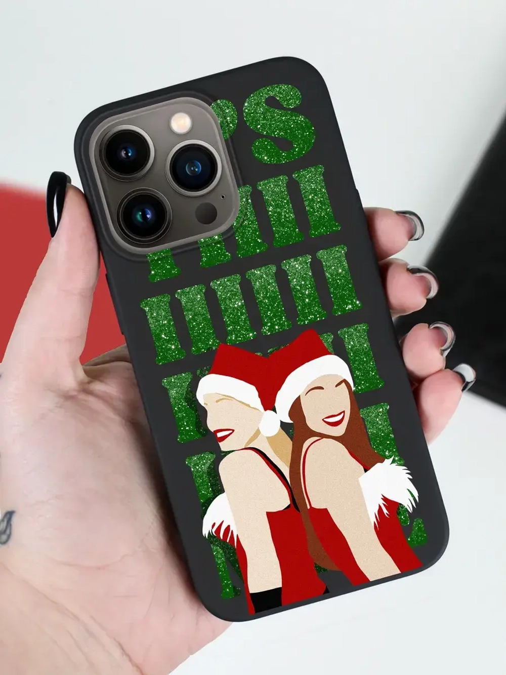 Чехол на iPhone 13 Pro новогодний