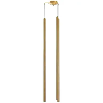 Подвесной светильник LED 15W 4000К L3T747443 золото Tubo Lightstar