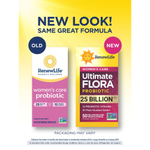 Renew Life, Women's Care, пробиотик Ultimate Flora™, 50 веганских капсул с отсроченным высвобождением