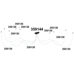 359144 KONST NT23 086 черный База для накладного монтажа светильников 359128-359133 IP20 70-200W 170-265V RAMO