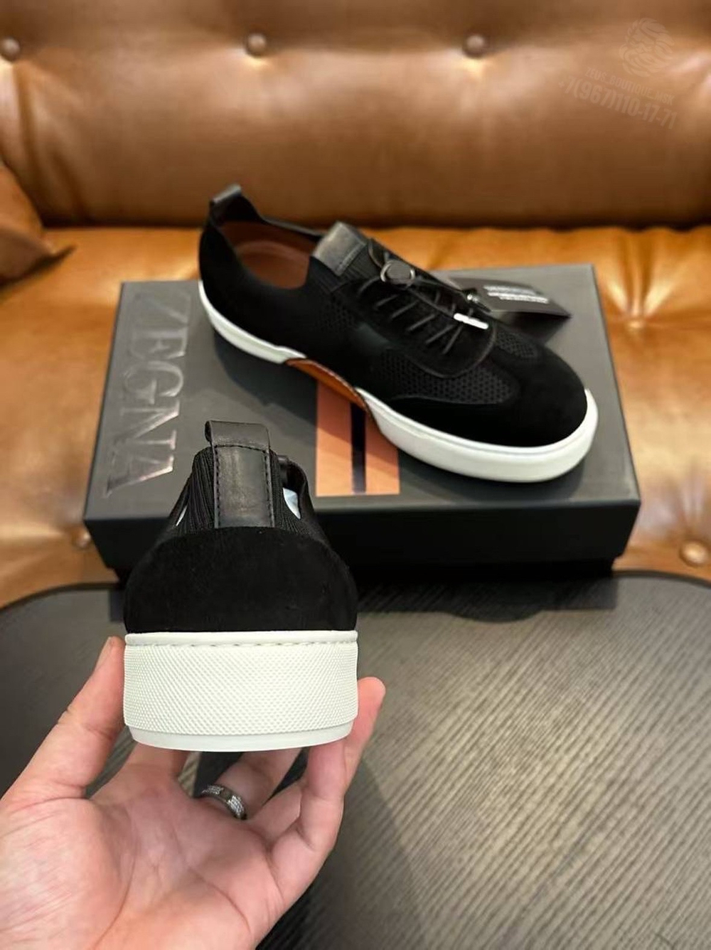 Кеды Zegna
