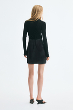 Шерстяной топ с воротником-водолазкой - H&M