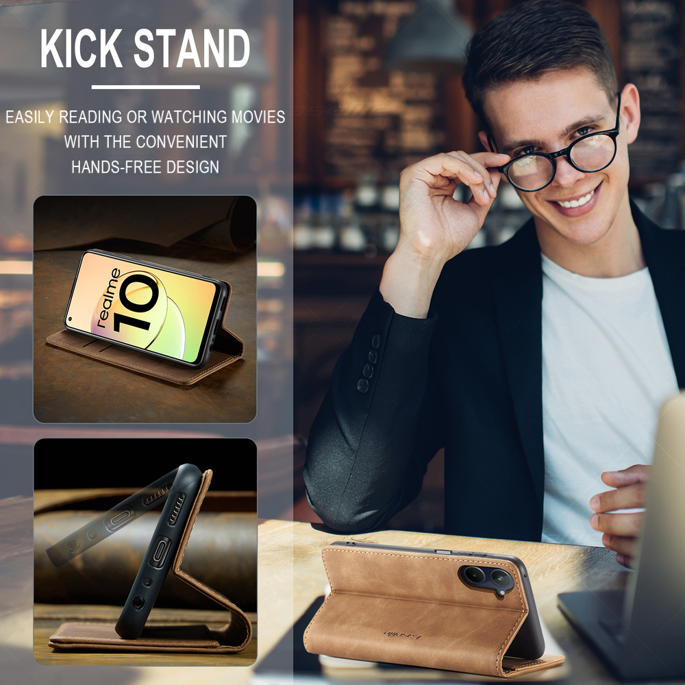Чехол-книжка CaseMe Matte Realme 10