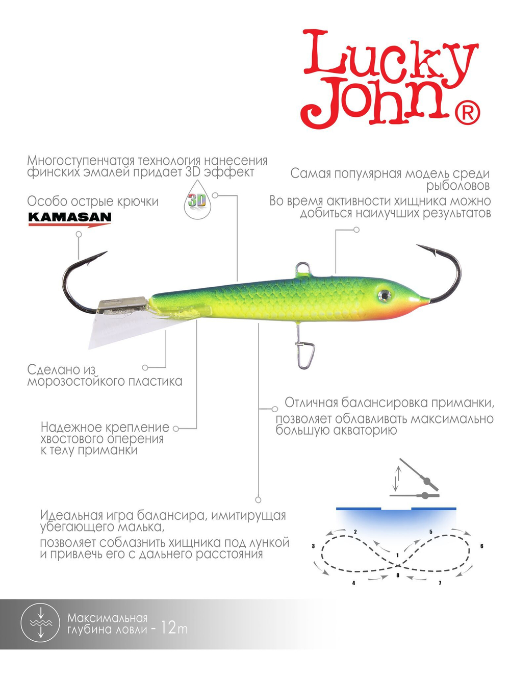 Балансир CLASSIC 6 60мм/20