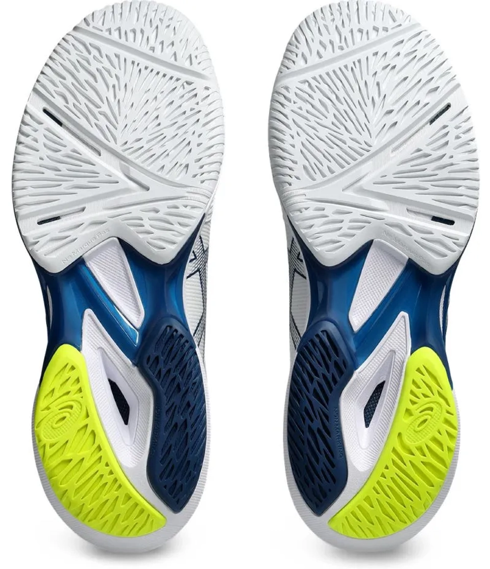Теннисные кроссовки Asics Solution Speed FF 3 - white/mako blue