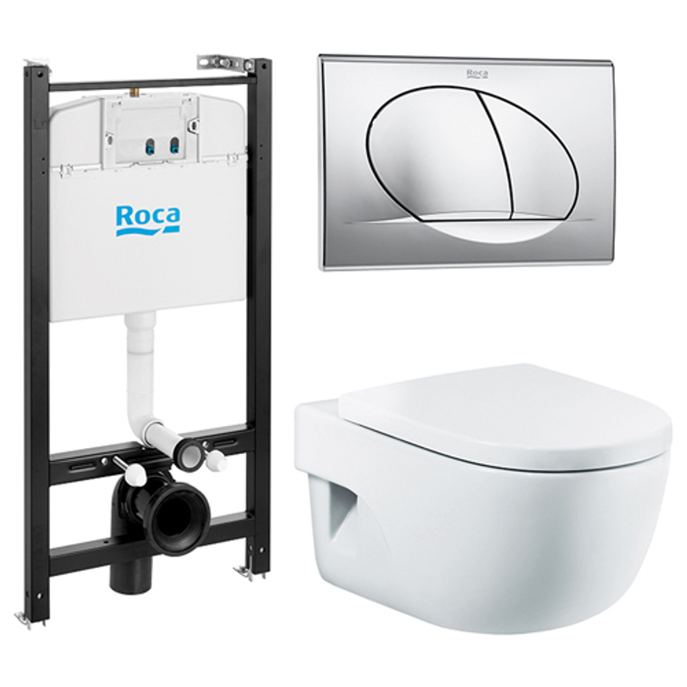 Кпить комплект инсталляции Roca ПЭК с унитазом Meridian Compact в Краснодаре