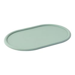 Коврик силиконовый Контур мятного цвета из коллекции Pets Essential, 29х45 см