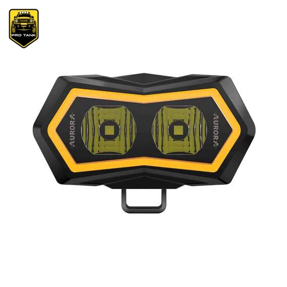 Фара ALO-P-L-4-P31T7-AW 4.7''*3.4'' комбинированного белого света c ДХО (белый/желтый) 40W
