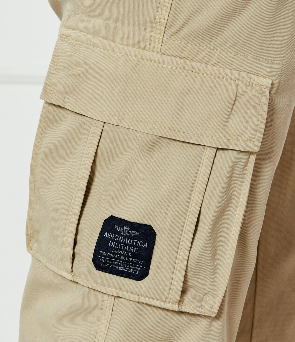 Брюки карго Aeronautica Militare - песочный(PA1329CT2443)