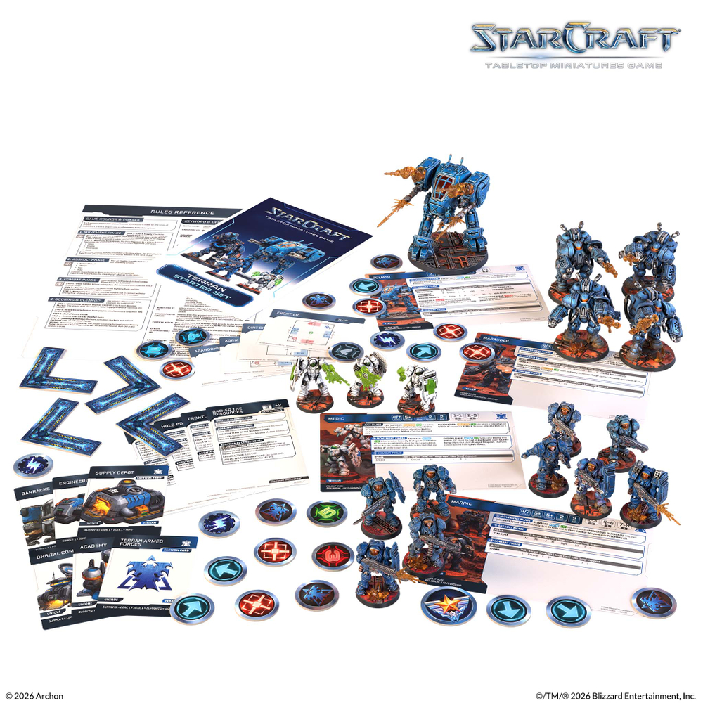 Starcraft Terran Starter Set