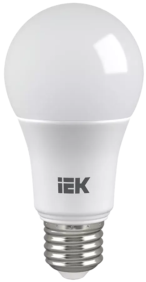 Лампа светодиодная ECO A60 шар  9Вт 230В 6500К Е27 IEK LLE-A60-9-230-65-E27