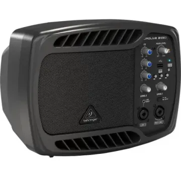 Behringer B105D компактная активная АС, 5", 50 Вт, MP3, Bluetooth, 3-канал.микшер, фантом.питание 48