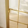 Межкомнатная алюминиевая дверь Loft-S 17 стекло прозрачное бесцветное