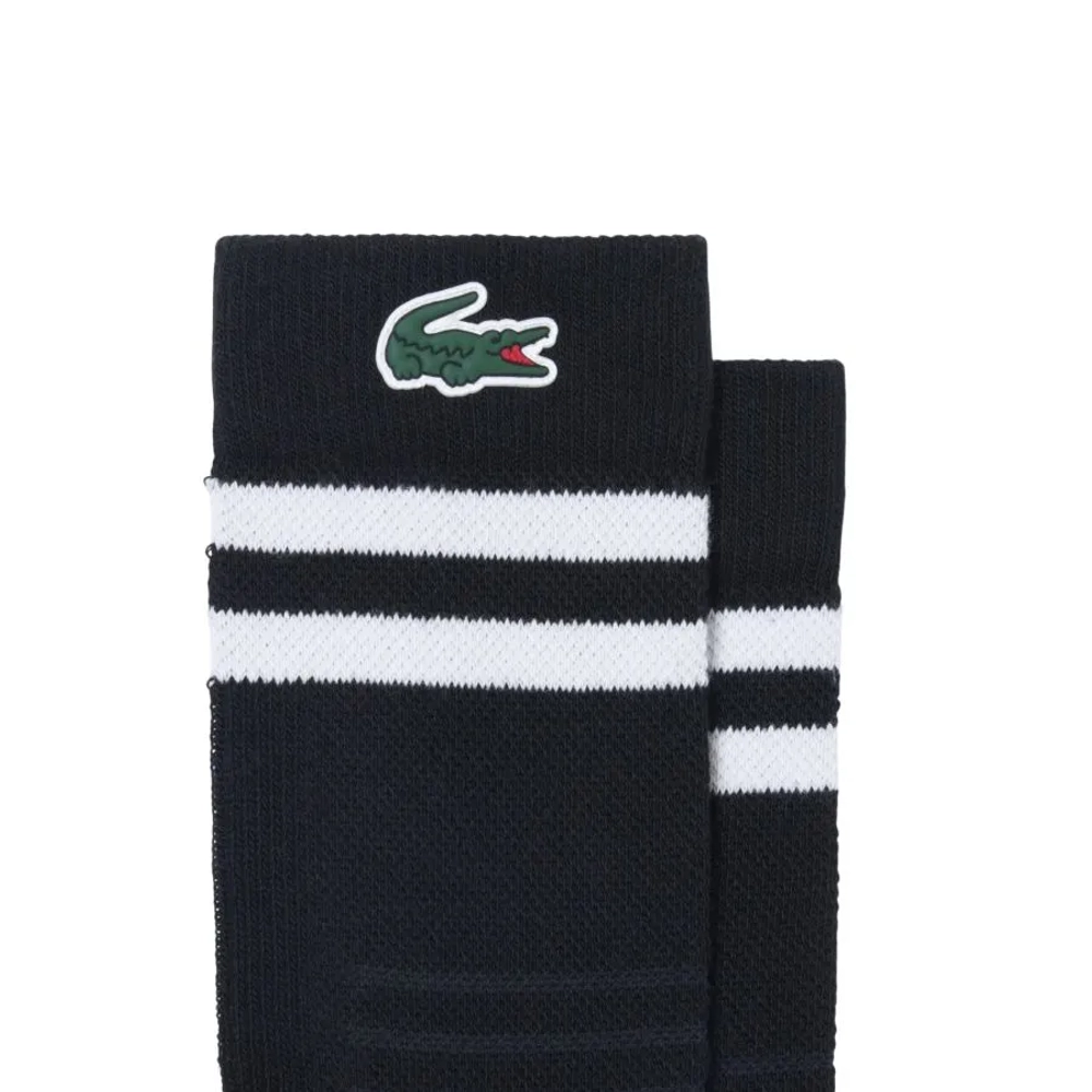 Теннисные носки Lacoste Piqué Sport 1P - black/white