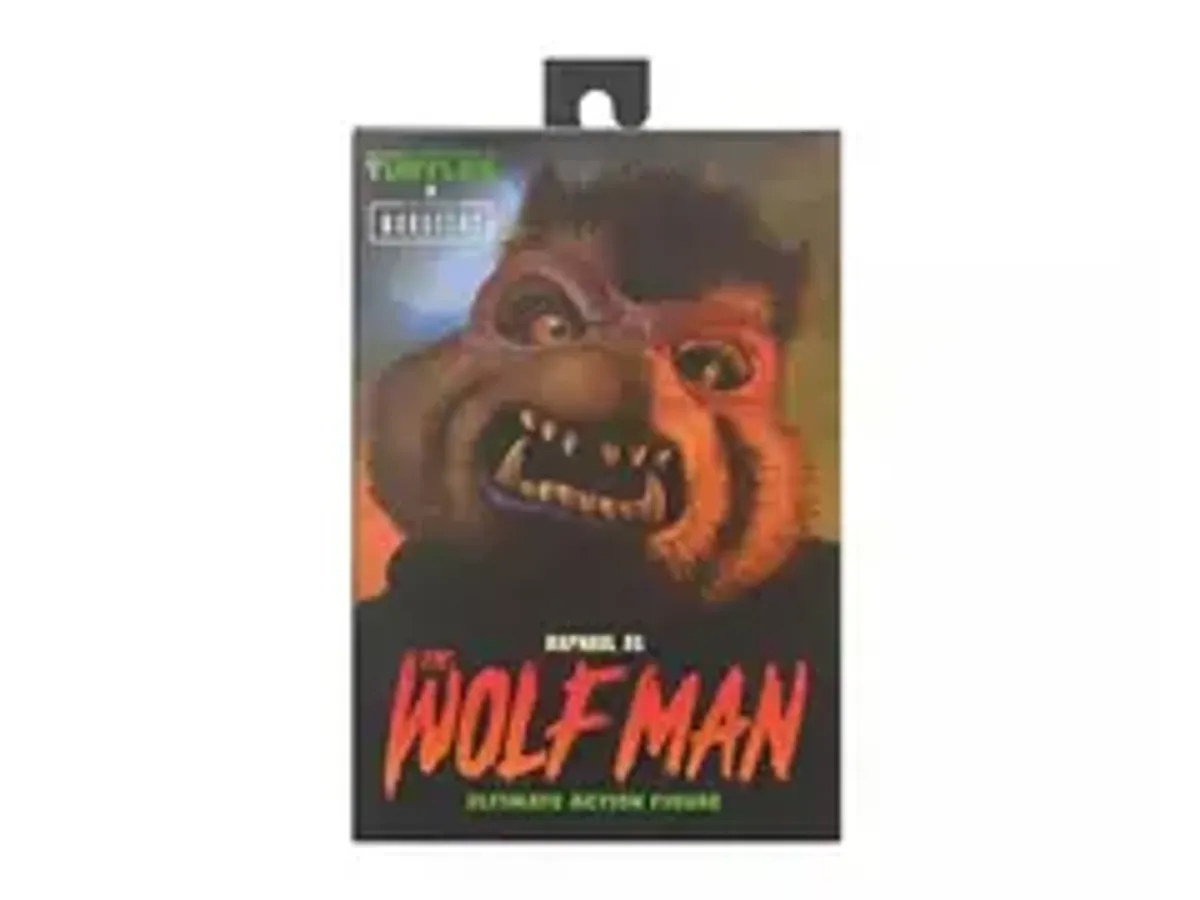 Фигурка NECA Universal Monsters x Teenage Mutant Ninja Turtles: Raphael as The Wolf Man