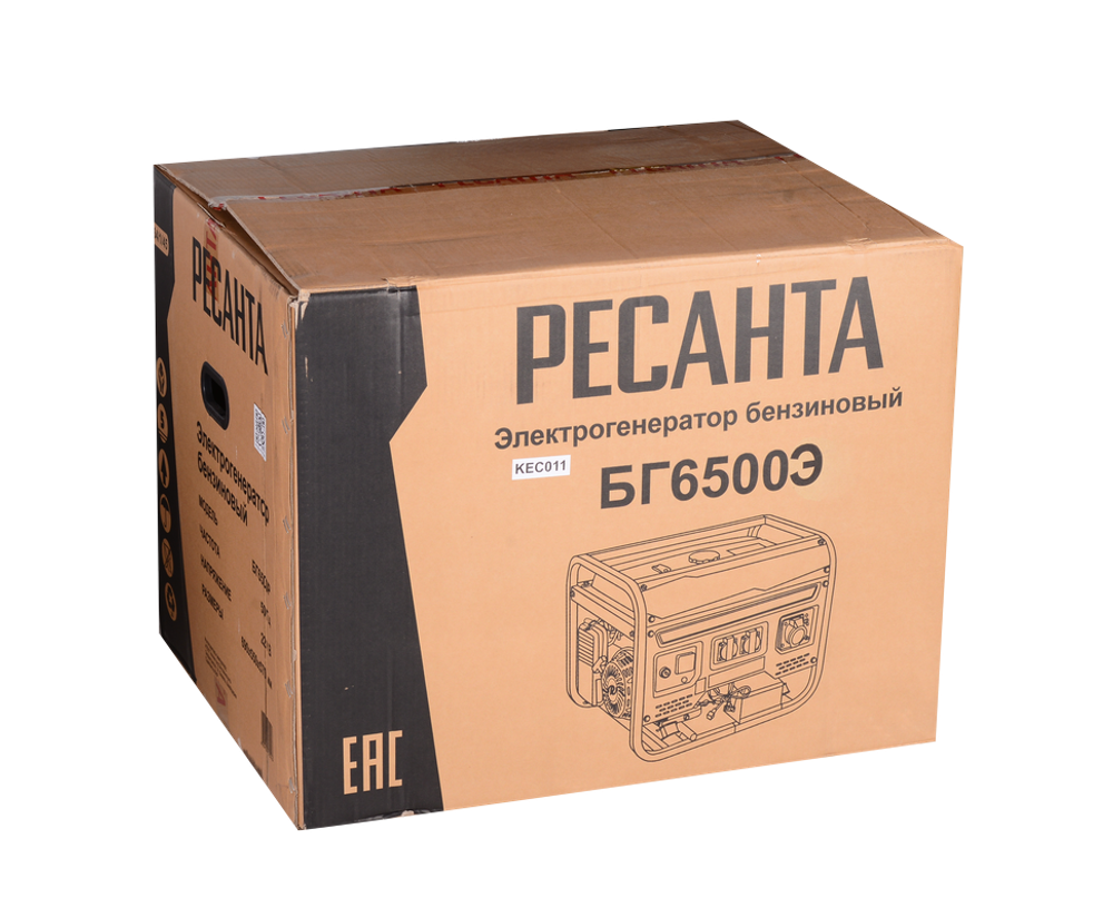 Электрогенератор Ресанта БГ 6500 Э - [5 кВт / 220V] эл. старт