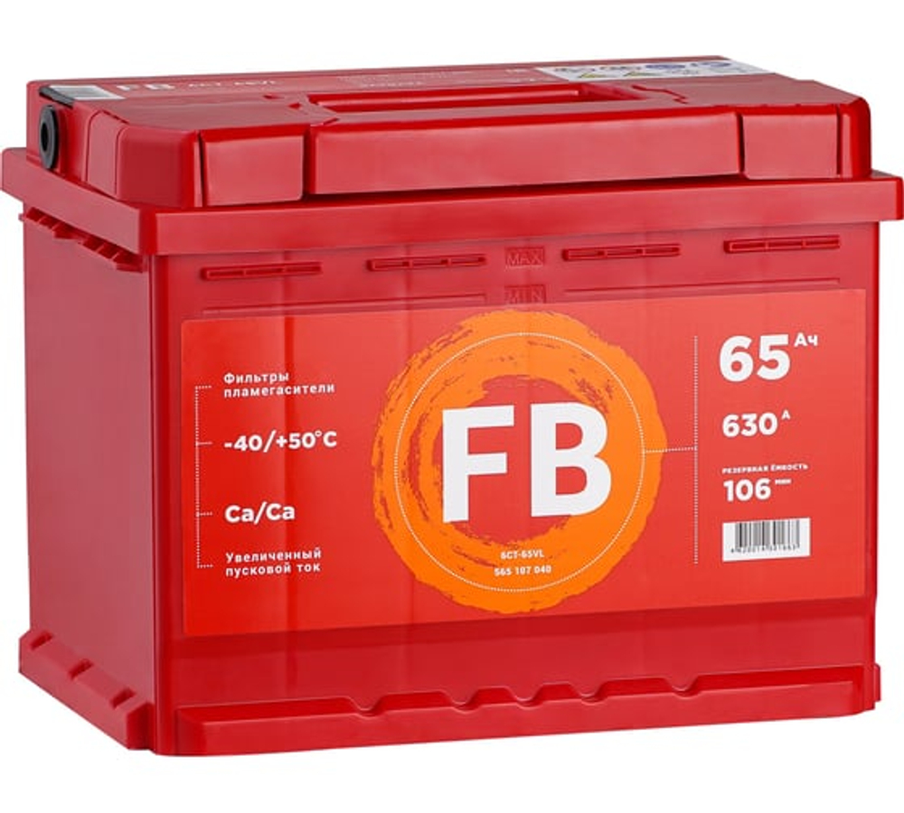 FB 6 СТ  65 А/ч (1) (L)