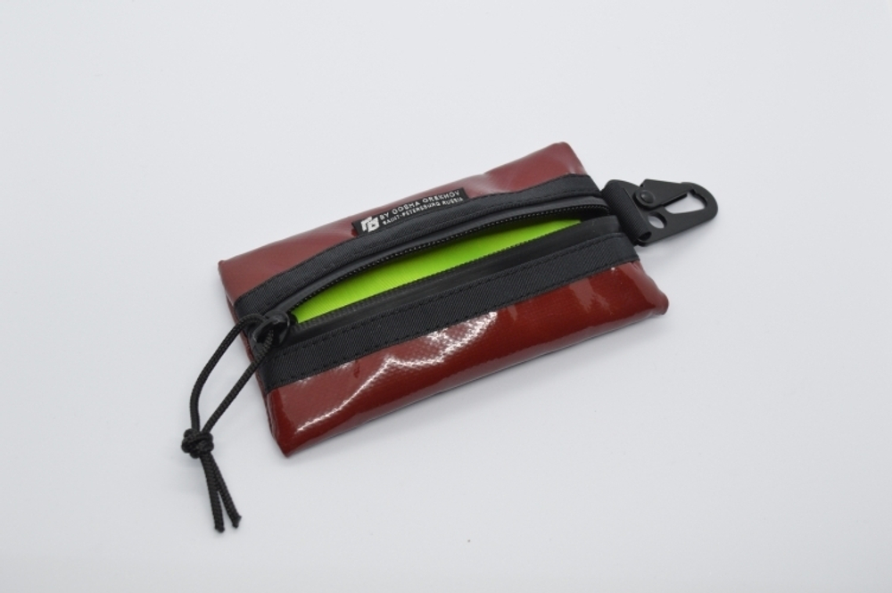 Tarpaulin Key Wallet бордовый