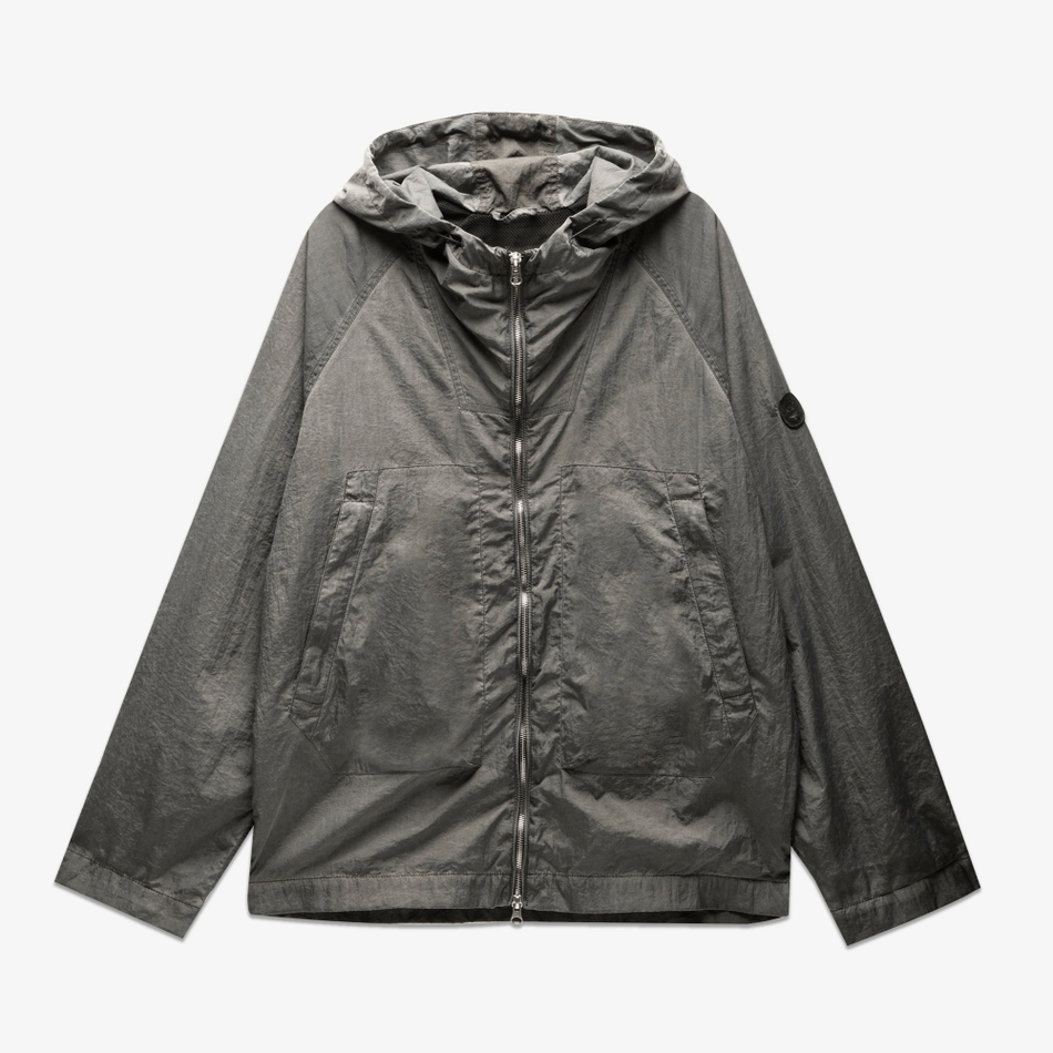 NLN_GMD_JCKT Metal Effect Grey