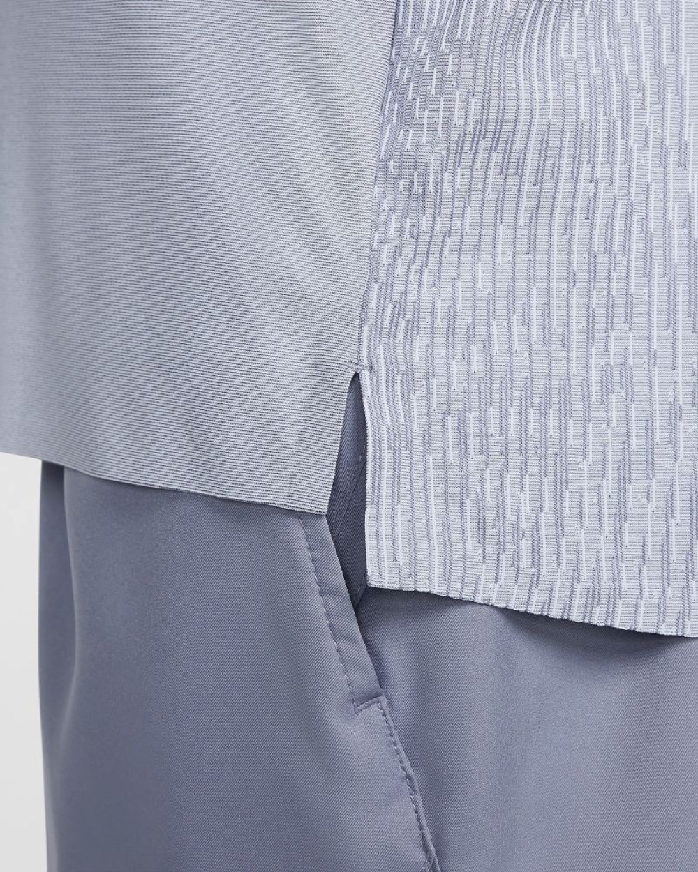 Мужское теннисное поло Nike Dri-Fit Adventage Slam RG Tennis Polo - light armory blue/ashen slate/black