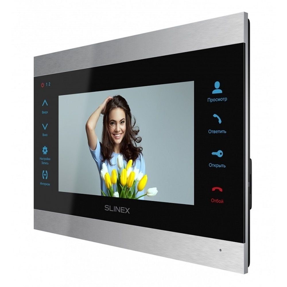 HD видеодомофон Slinex SL-07МHD Silver+Black