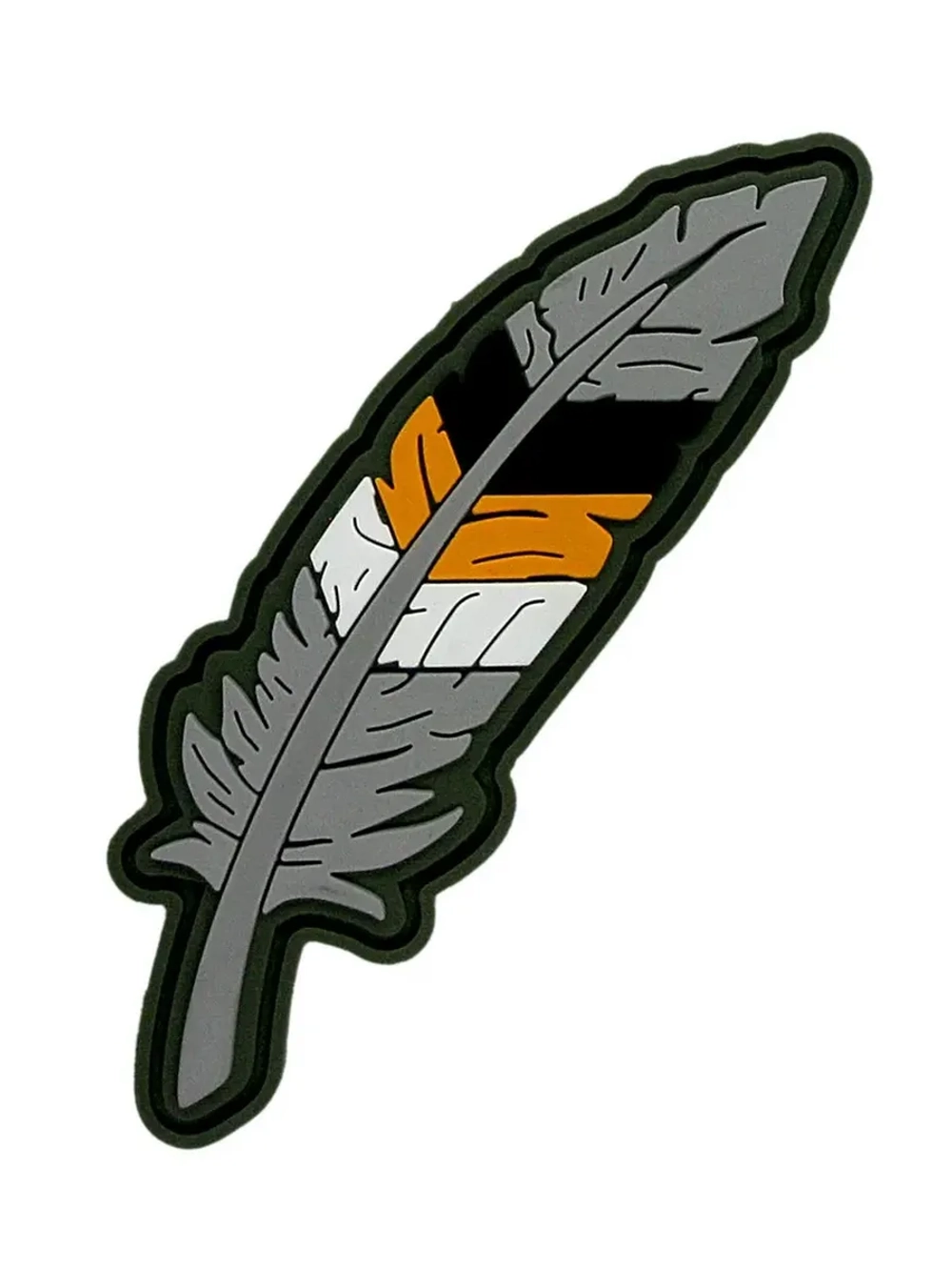 Шеврон на липучке "Перо" Флаг России Имперский