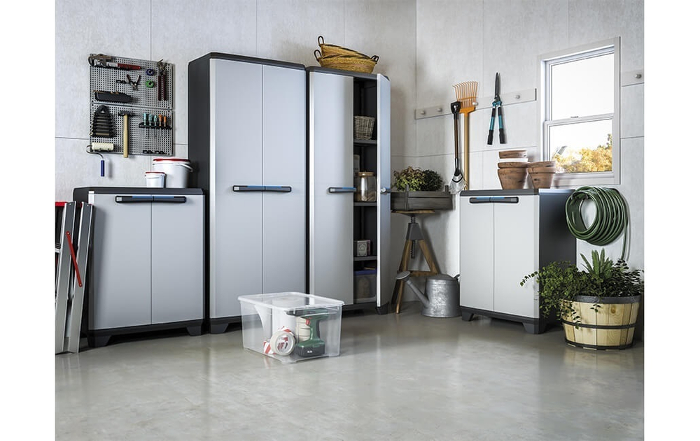 Пластиковый шкаф Keter Linear Multi Purpose Cabinet