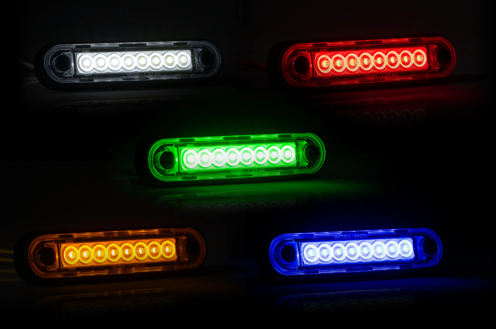 Фонарь габаритный Fristom FT-073 C LED LONG Красный