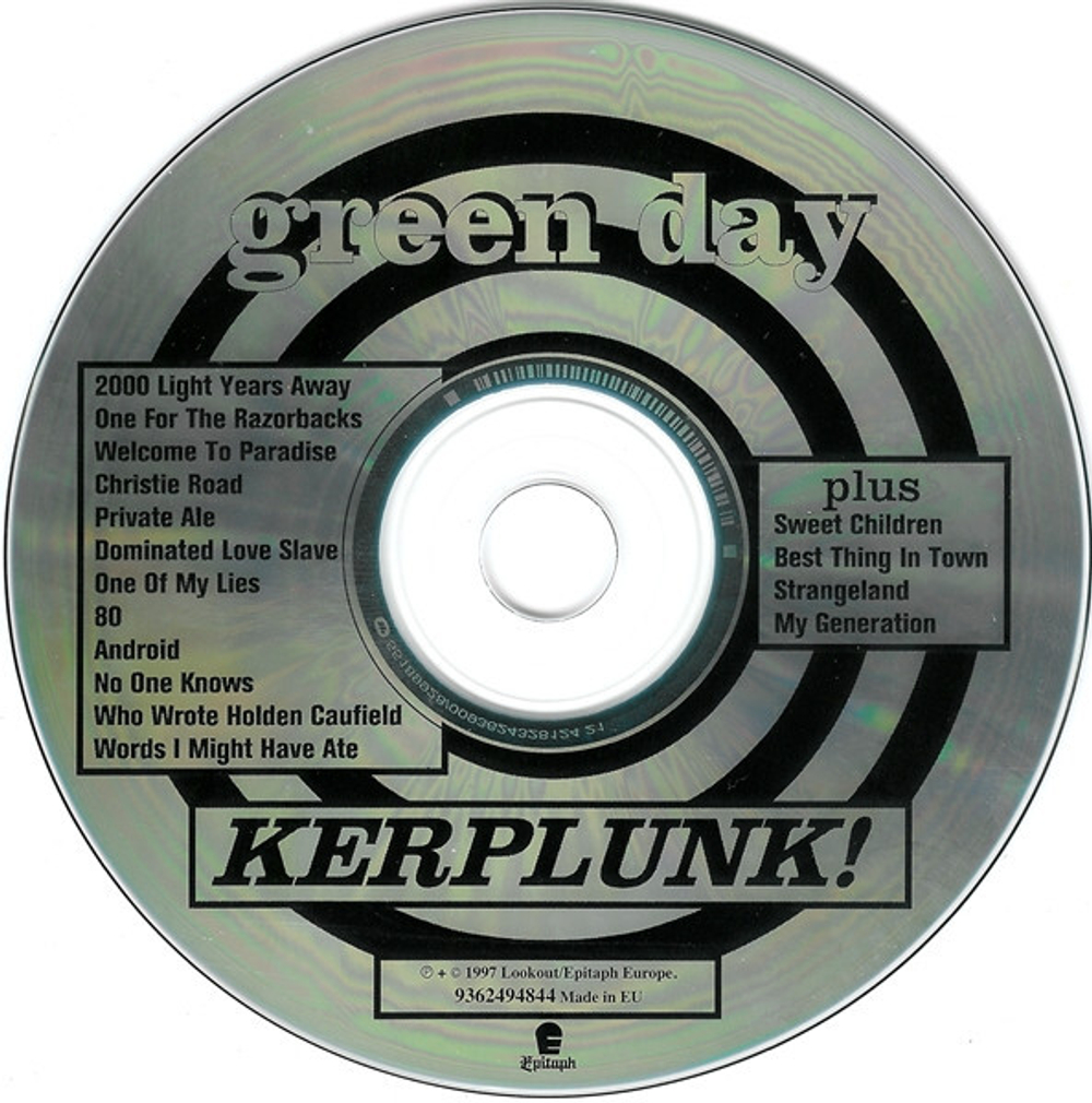 Green Day / The Studio Albums 1990-2009 (8CD)