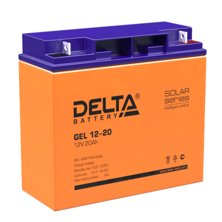 Аккумулятор DELTA GEL 12-20 | 20 Ач | 12В GEL