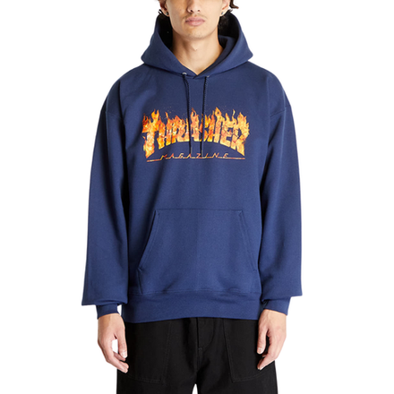 Купить Толстовка Thrasher INFERNO NAVY