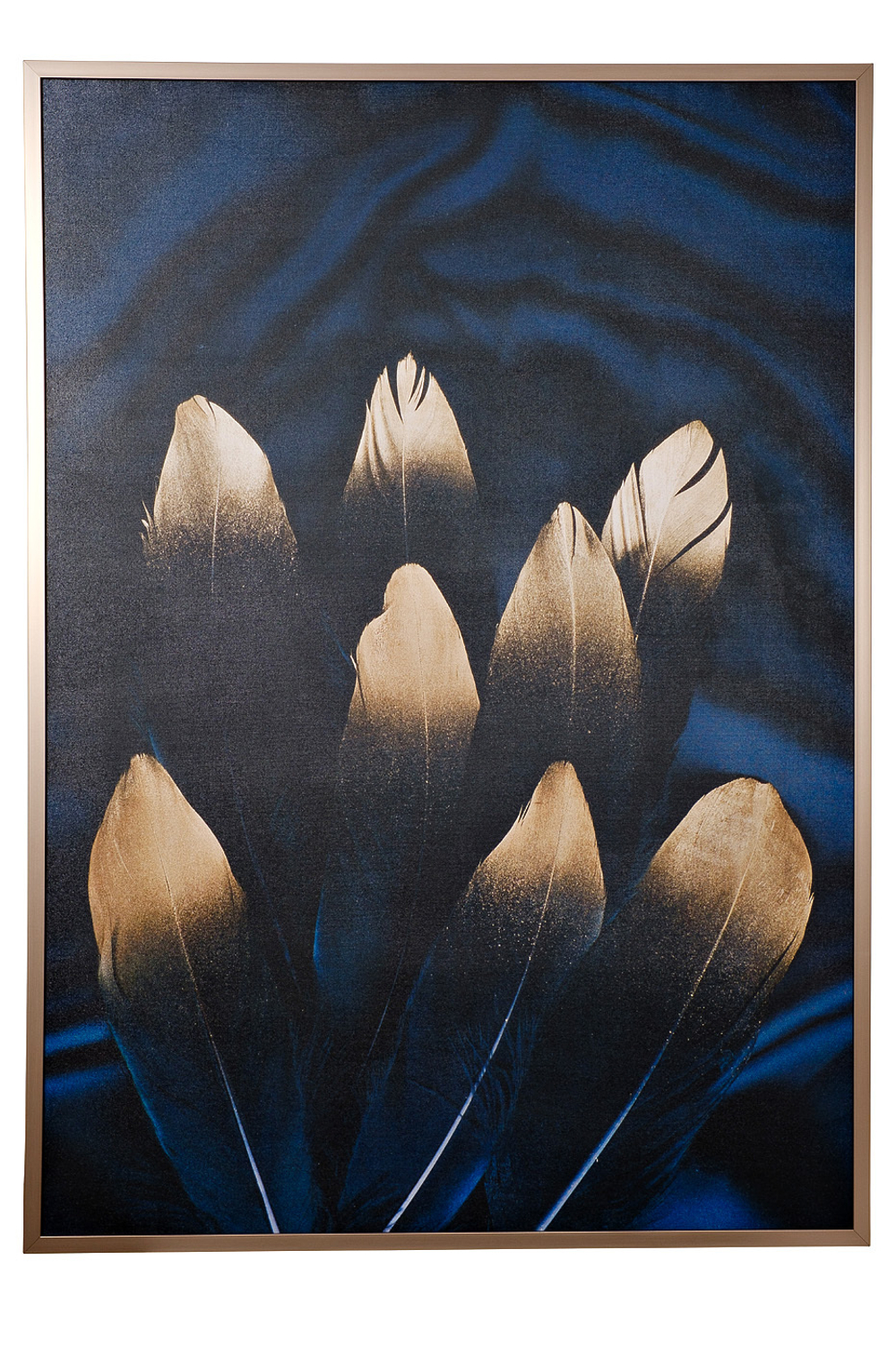 Картина 100x140 Garda Decor Золотое перо