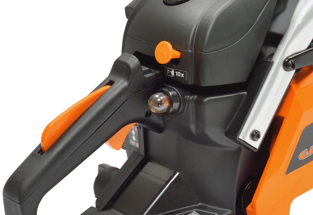 Пила бенз. CARVER RSG 238Х картон (1,3кВт/1,7л.с., 38см3, 5,4кг, Шина 14" укомплектована пильной гарнитурой Oregon: шина 140SDEA041, Цепь 91P052).