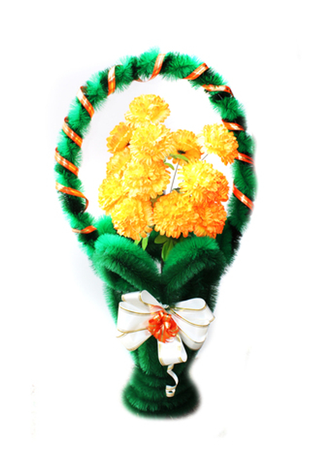 Корзинка тюльпан