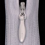 Молния потайная (скрытая) SBS Т3 (3 мм) 1 зам., н/раз., 20 см, S-163, синий, уп. 50 шт