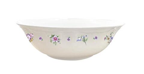 Салатник 1,3 л, d 23 см h 7,5 см, фарфор, Retro Garden
